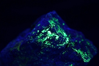 Autunite - Autun, Saône-et-Loire, Burgundy, France